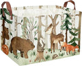 Sanjiaofeng Rectangular Kids Basket Animal Storage Bins, Woodland Storage by Sanjiaofen