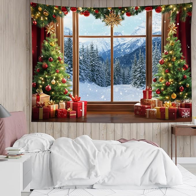 LB Christmas Winter Tapestry by LB