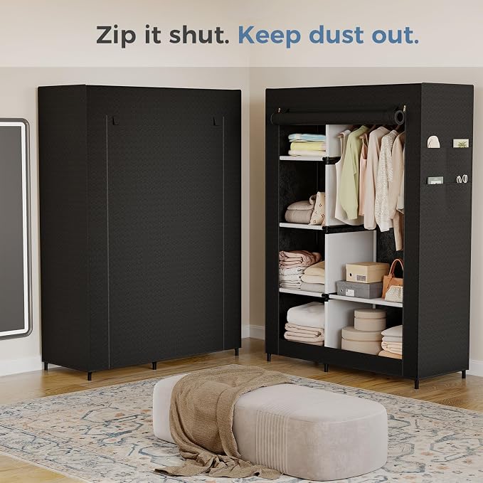 NEWBULIG Portable Fabric Clothes Rack - Image 8