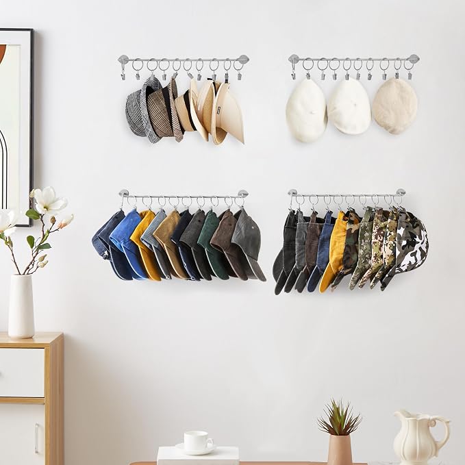 Hat Rack Wall Cap Organizer - Image 7