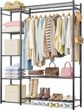 Wardrobe Closet, Portable Clothes Rack by DecorateYourHome