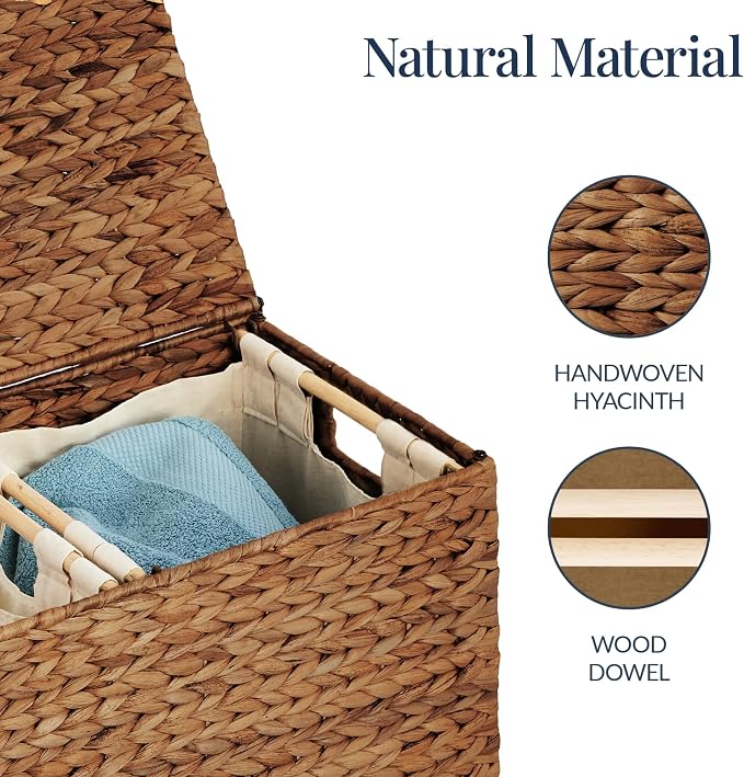 Best Choice Products Large Double Laundry Hamper - Image 7