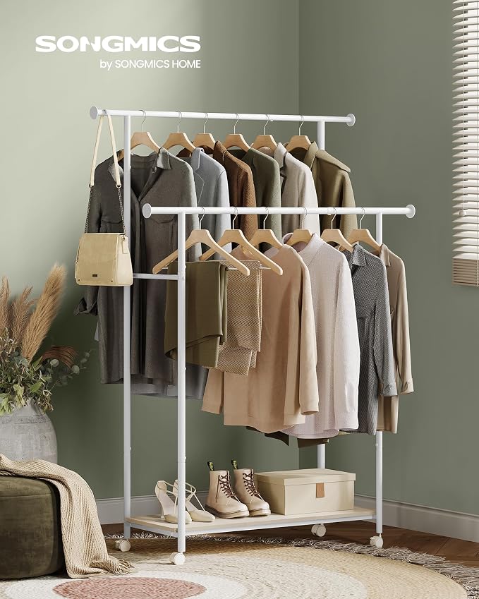 SONGMICS Double-Rod Clothes Rack - Image 2