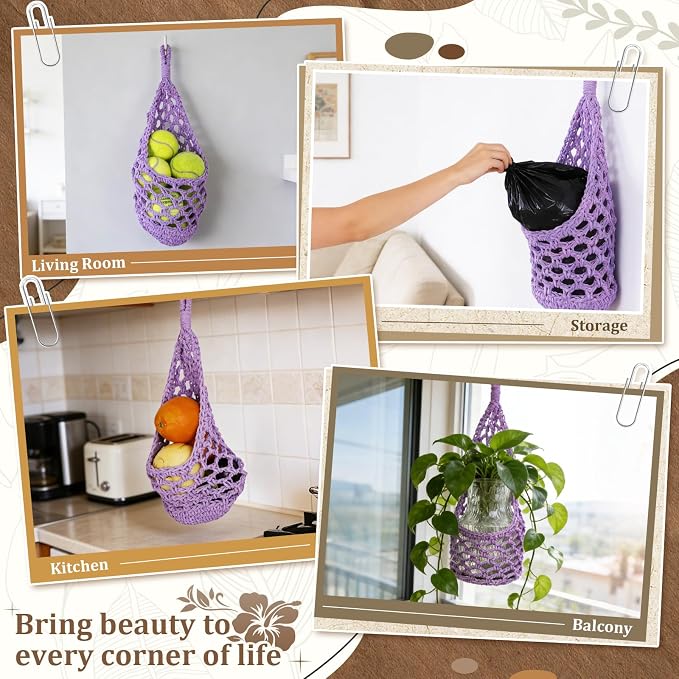 Macrame Wall Plant Hanger, Hanging Planter Basket Holder, Wall Planters - Image 6