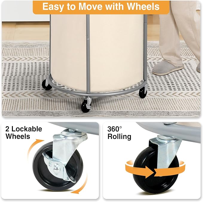 STO STO Rolling Laundry Hamper - Image 6