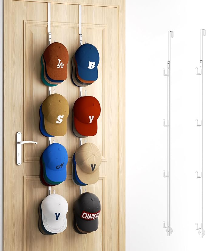 HapiRm Over Door Hat Rack by HapiRm