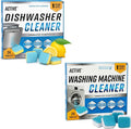ACTIVE Washing Machine And Dishwasher Cleaning Tablets Bundle by ACTIVE