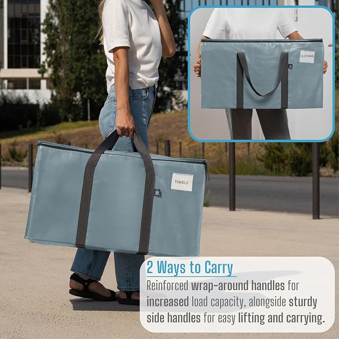 VENO 16 Pack Moving Bags, Upgraded Heavy Duty, Moving Boxes Alternative - Image 7