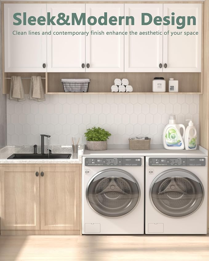 Piskyet Washer Dryer Countertop, Laundry Countertop - Image 5