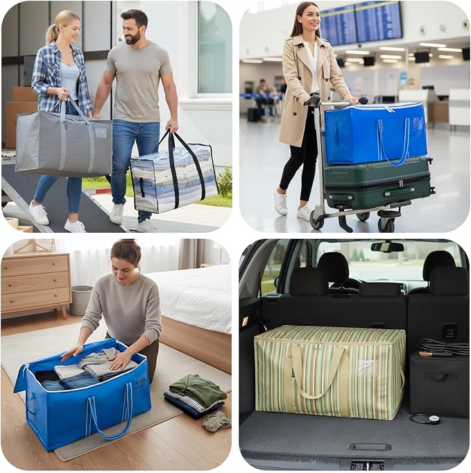 BALEINE 4-Pack Oversized Moving Bags - Image 3