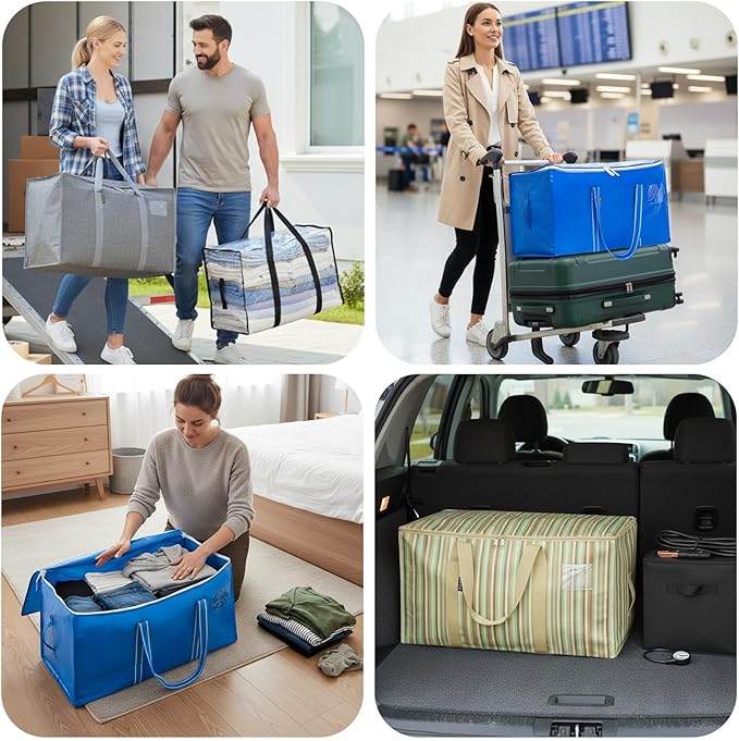 BALEINE 8-Pack Oversized Moving Bags - Image 3