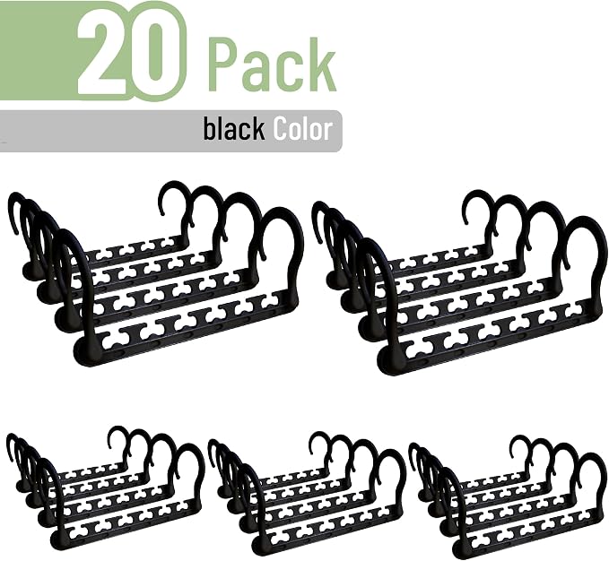 Mr. Pen- Space Saving Hangers for Clothes, Plastic Multi Clothes Hangers Space - Image 2