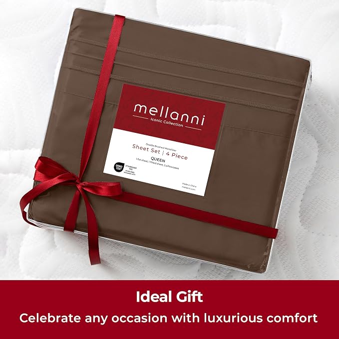 Mellanni Extra Deep Split King Sheets - Image 9