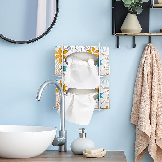 FMP Brands Double Glove Holder for Wall Mount, Wire Rack Disposable Napkin - Image 6