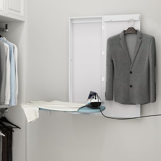 Slim 180° Swivel Ironing Board Cabinet - Image 4