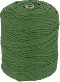 HARFINGTON Natural Macrame Cord 3mm x 328 Yards 4 Strand Twisted Cotton Macrame by HARFINGTON