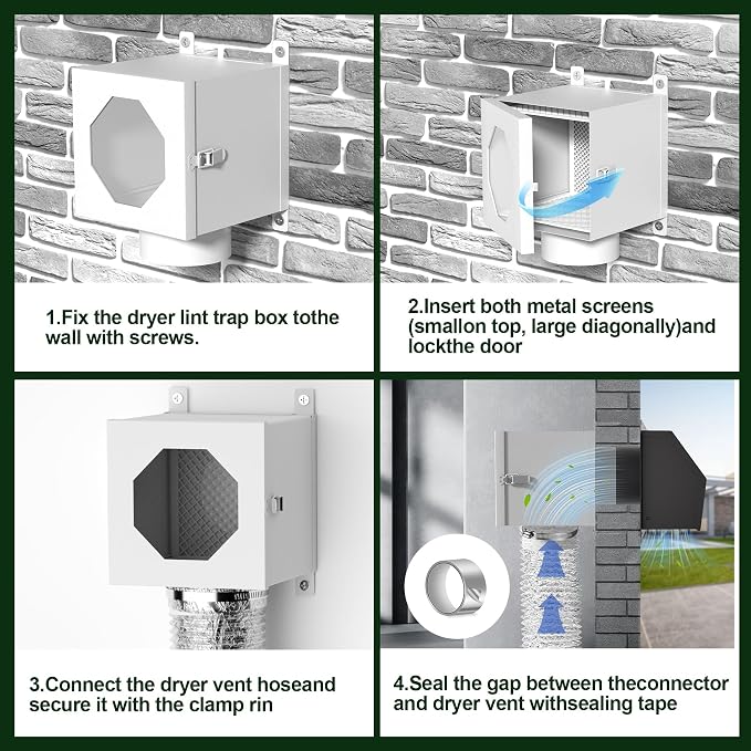 Dryer Lint Trap, Indoor Lint Trap - Image 7