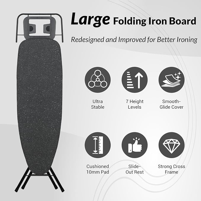 2026 Enhanced Ironing Board, Folding Iron Board - Image 2