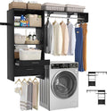 Wood Laundry Room Organizer System by Girapow