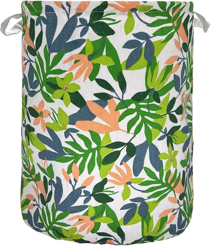 Merdes 19.7’’ Waterproof Foldable Laundry Hamper, Dirty Clothes Laundry Basket by Aouker