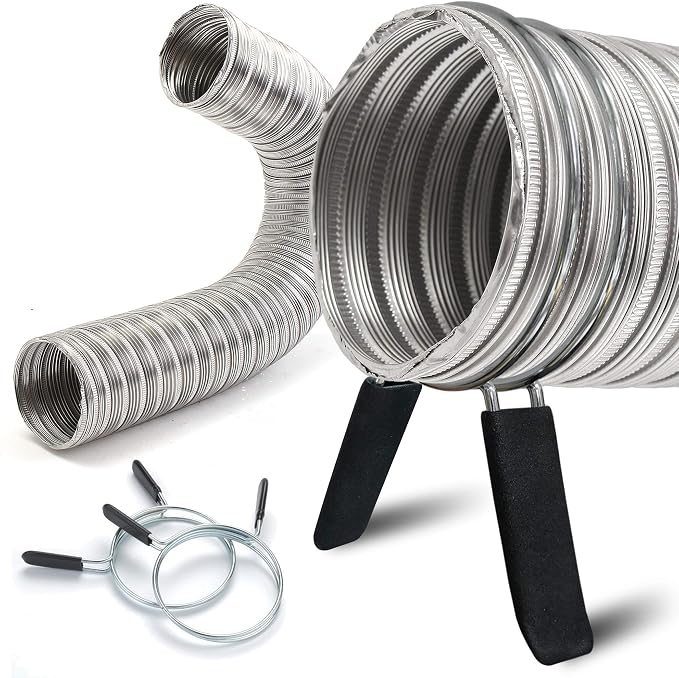 HAUTMEC 2 Piece Double-Loop 4 Inch Hose Clamp - Image 5