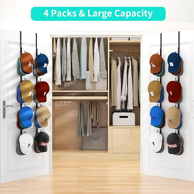 HapiRm Over Door Hat Rack - Image 2