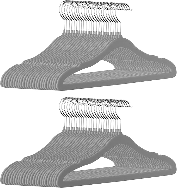 GoodtoU Kids Hangers Velvet 50 Pack 14" by GoodtoU