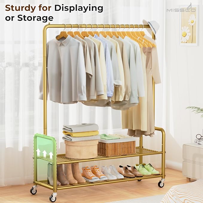 MISSLO Heavy Duty Clothes Rack - Image 2