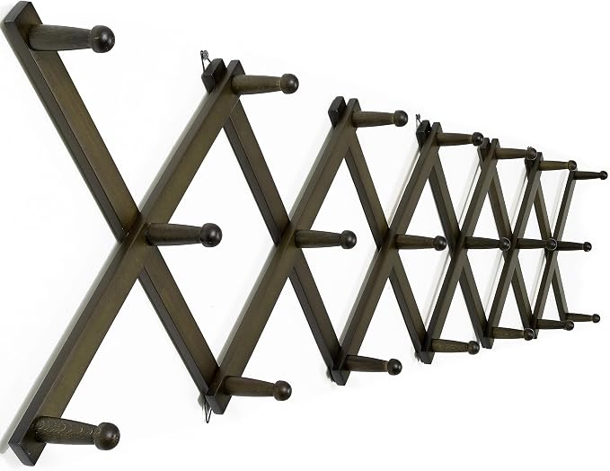 WEBI Accordion Wall Hanger, Accordion Hat Rack by WEBI
