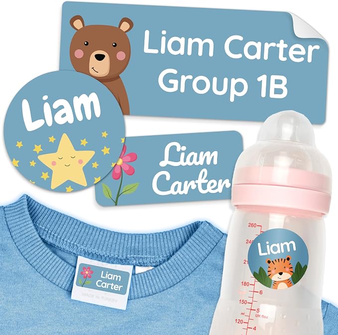 Personalized Daycare Name Labels by melukids
