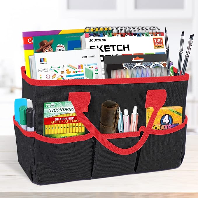 Godery Desktop Tote and Organizer, Teacher Helper caddy Bag by Godery