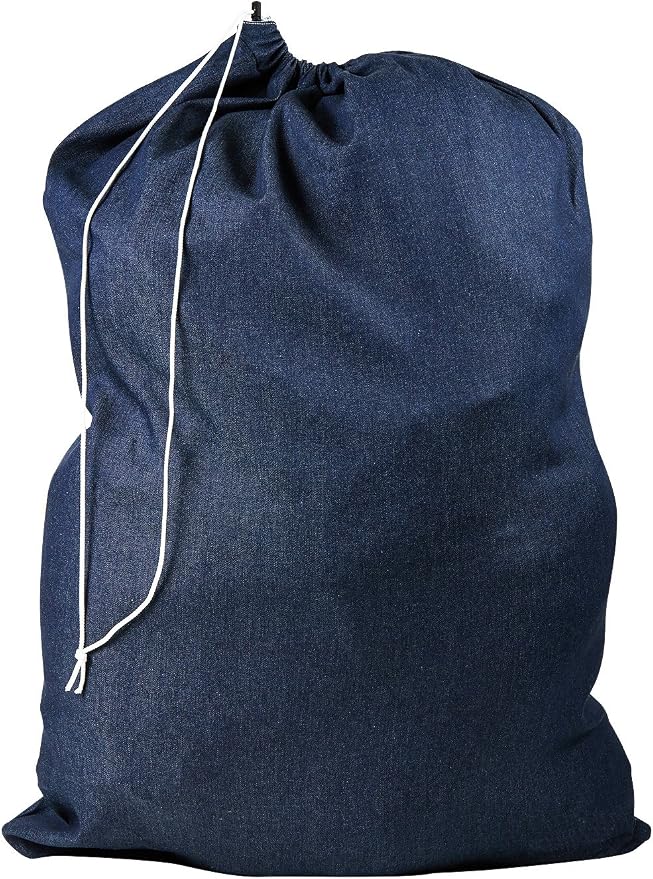 Laundry Bag - Locking Drawstring Closure and Machine Washable. These Bags will by Handy+Laundry
