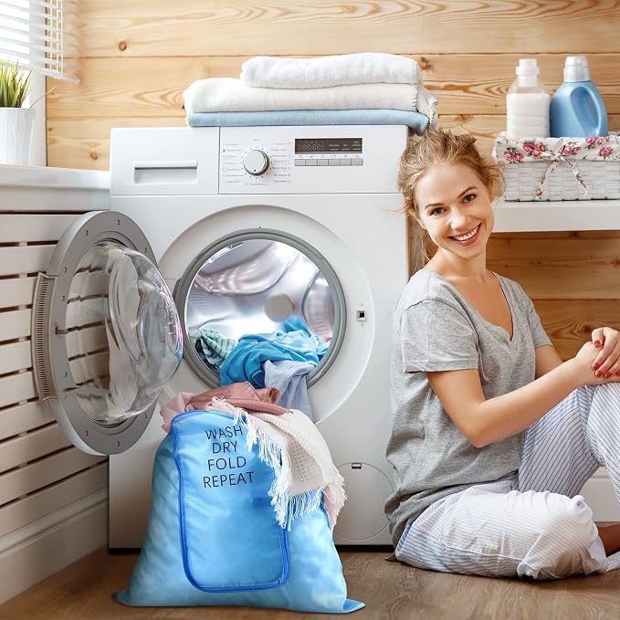 2 Pcs Travel Laundry Bag Washable Dirty Clothes Bag - Image 4