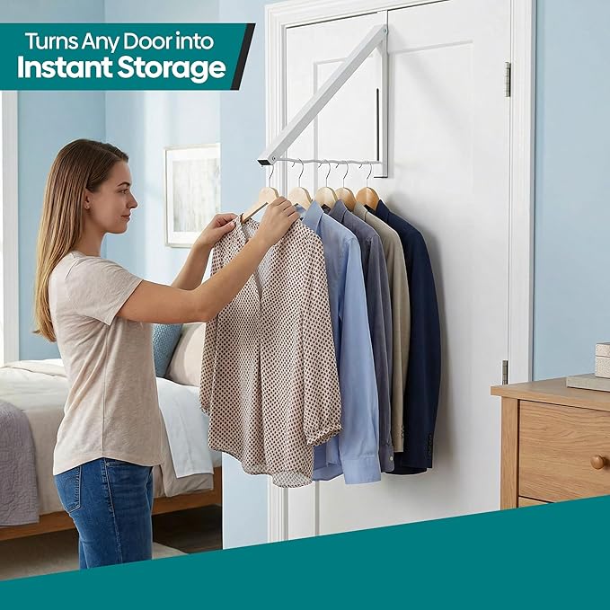 HOLDN’ STORAGE Over The Door Hanger - Image 2