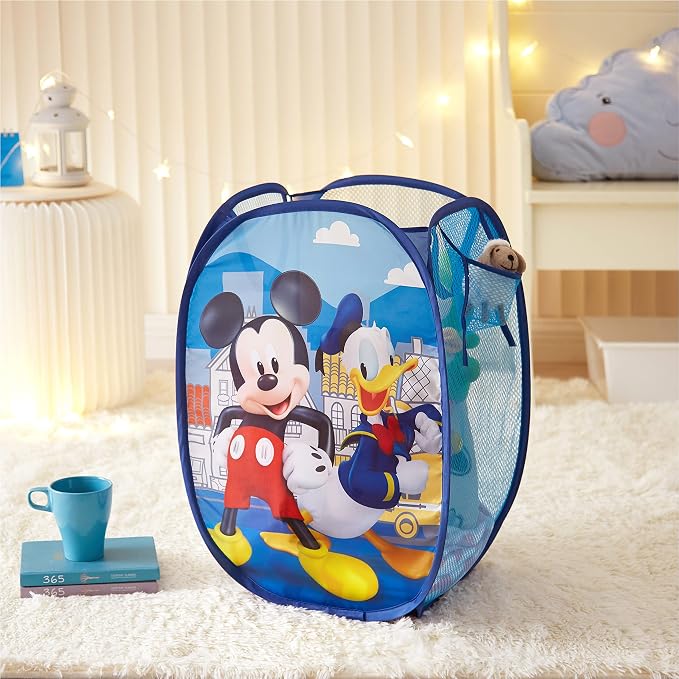 Mickey Mouse Pop Up Laundry Hamper - Image 4