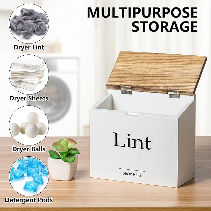 Magnetic Lint Bin for Laundry Room - Image 5