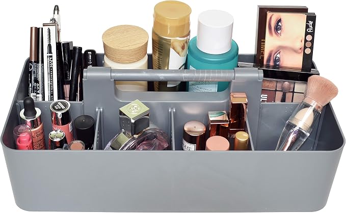 -Large Portable Caddy, DIY Dividers, 8 Compartments, School Office Supplies - Image 7