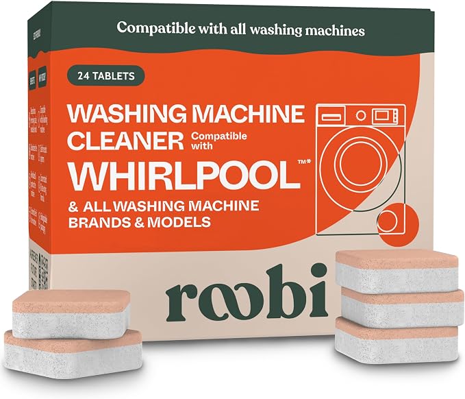 Roobi Washing Machine Cleaner Tablets. Compatible by Roobi