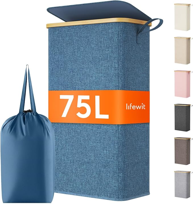 Lifewit 75L Slim Laundry Hamper by Lifewit
