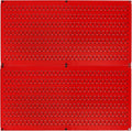 Wall Control Pegboard Rack Horizontal Metal Pegboard Garage Tool Storage Pack by Wall+Control