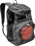 Basketball Backpack with Ball Compartment by Xelfly