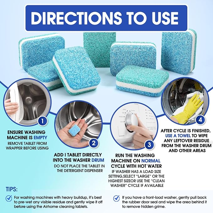 Washing Machine Cleaner Tablets - Image 6