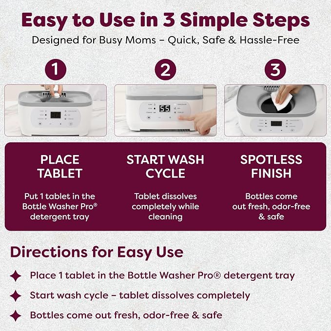 Detergent Tablets for Bottle Washer Compatible - Image 3