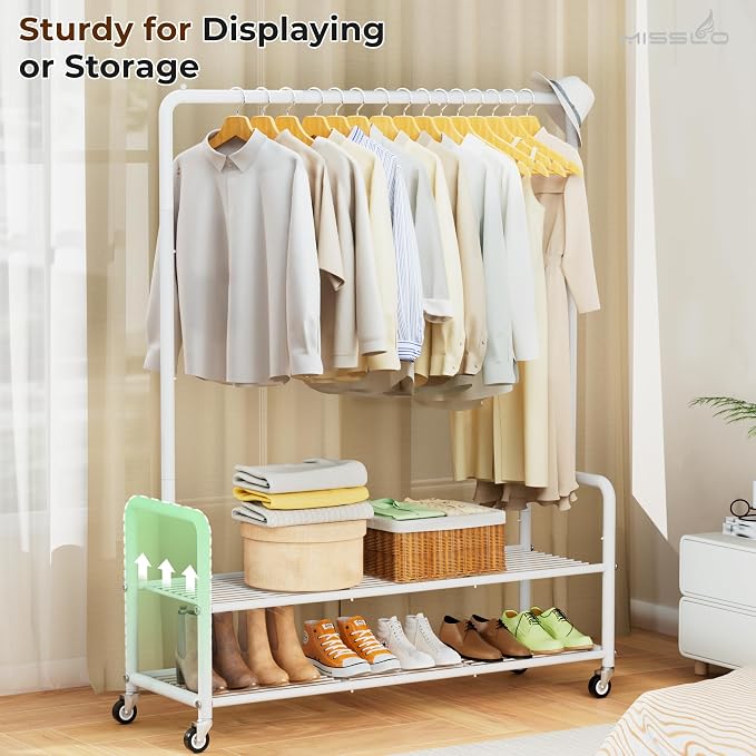 MISSLO Heavy Duty Clothes Rack - Image 2