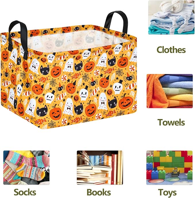 Rectangle Gift Shelf Nursery Storage Basket Laundry Hamper Storage Box and Bins - Image 3