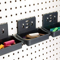 Officemate Utility Tray Organizer, 3 Pack, Pegboard / Slatwall Organizer by Officemate