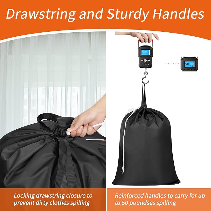 Polecasa Extra Heavy Duty Large Laundry Bag - Image 5