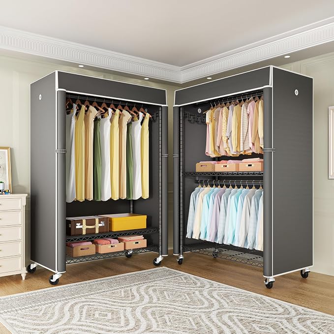 FUTASSI Black Clothing Rack - Image 6