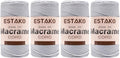 Estako 2 mm PP Polyester Macrame Cord 100% Polypropylene Perfect Supplies by Estako