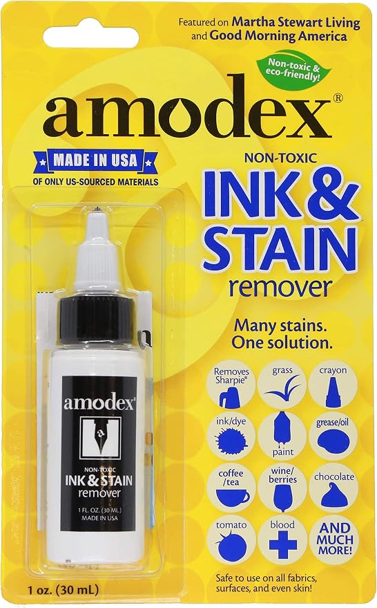 Amodex Ink & Stain Remover 1oz Bottle by AmodexProducts